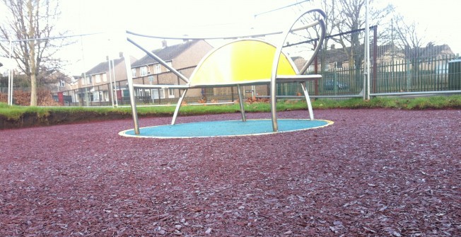 Bonded Rubber Mulch Surfaces
