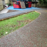 Bonded Rubberised Mulch Suppliers in Kington 7