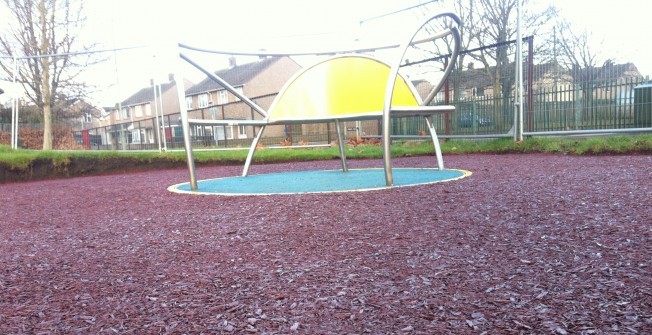 Bonded Rubber Mulch