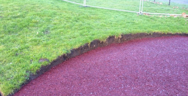 Q26 Rubber Mulch Surfacing Specification in Audley End